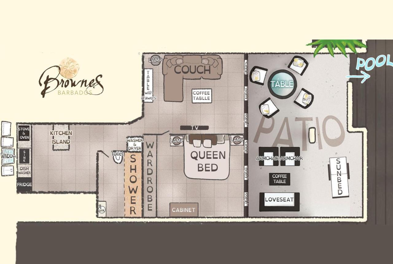 Brownes Condominium 1 Bridgetown Esterno foto
